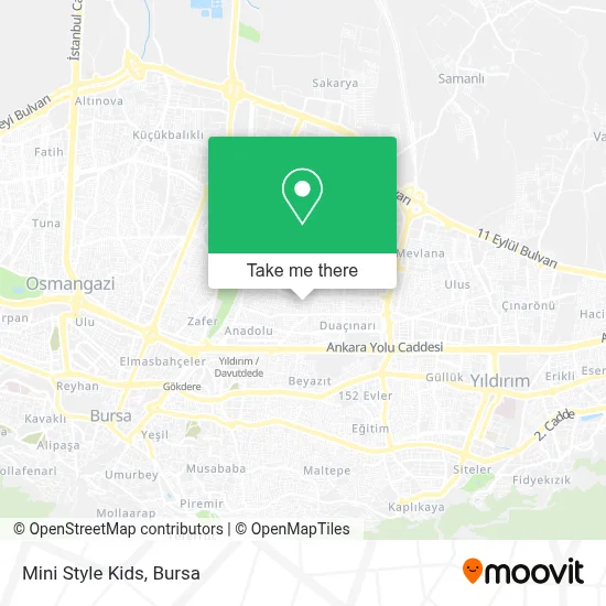 Mini Style Kids map
