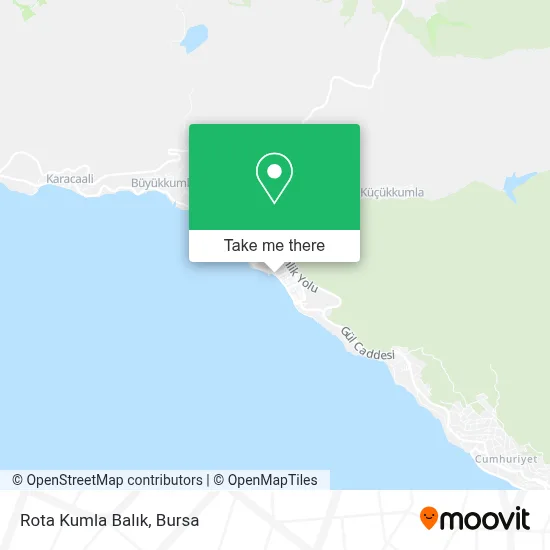 Rota Kumla Balık map