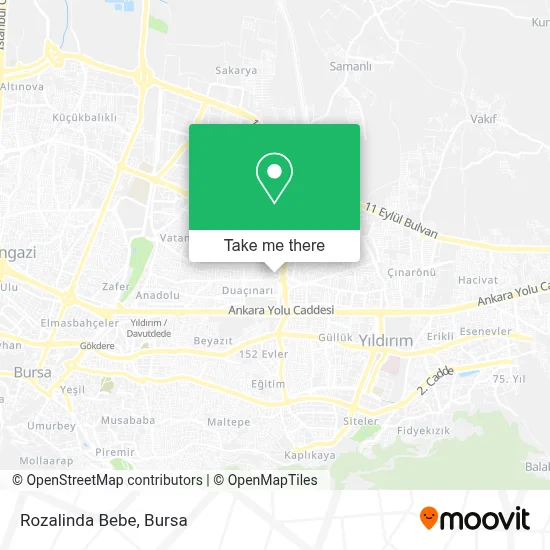 Rozalinda Bebe map