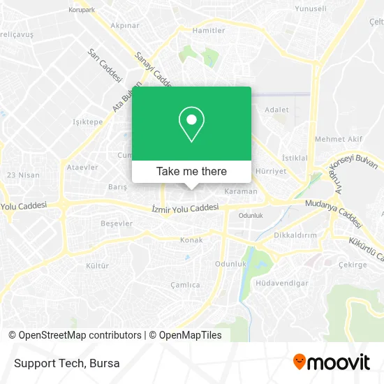 Support Tech map