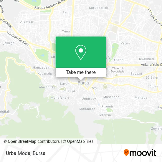 Urba Moda map
