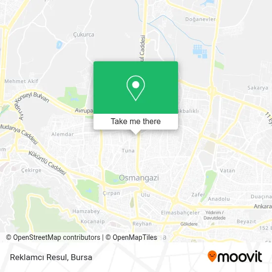 Reklamcı Resul map