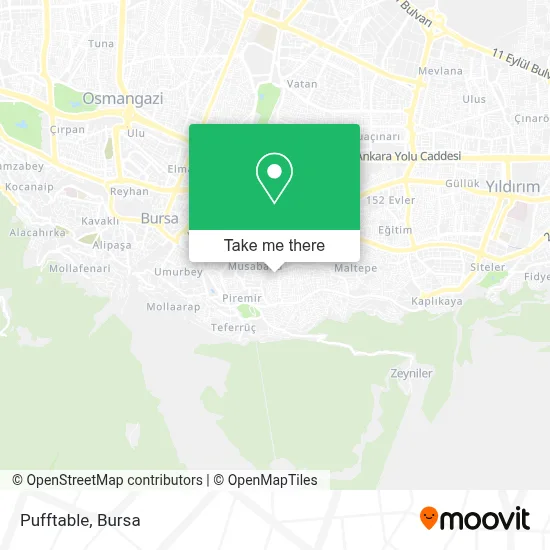 Pufftable map