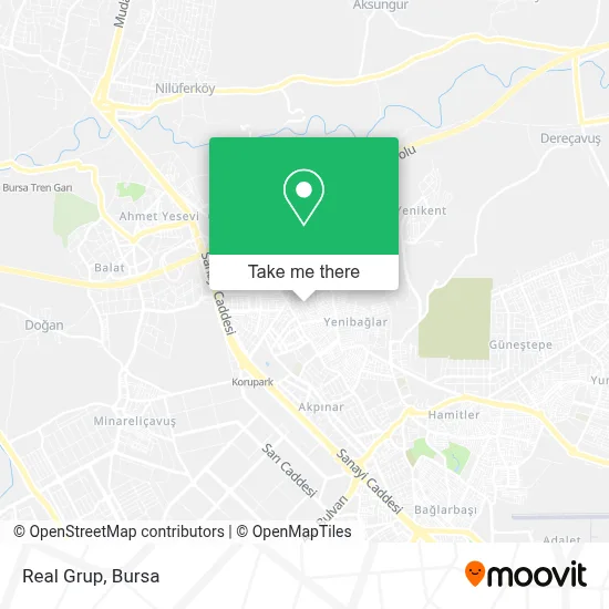 Real Grup map