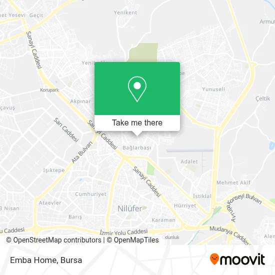 Emba Home map