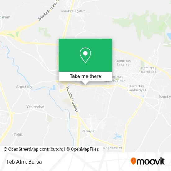 Teb Atm map