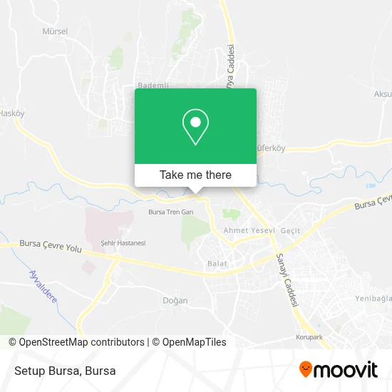 Setup Bursa map