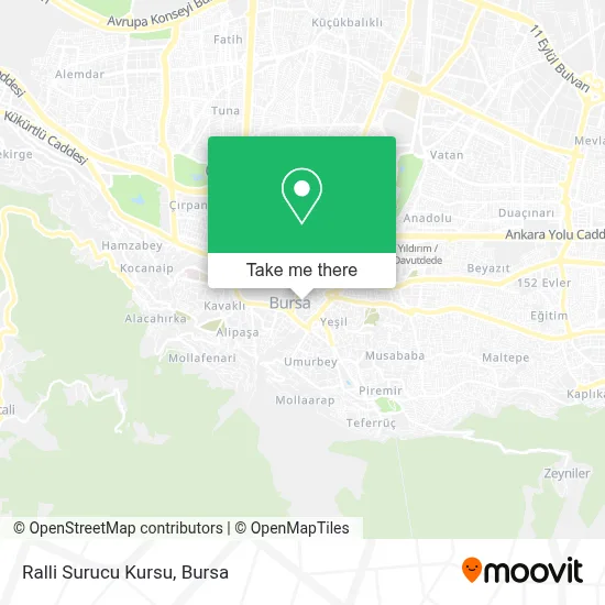Ralli Surucu Kursu map
