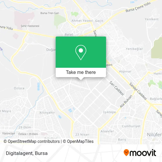 Digitalagent map
