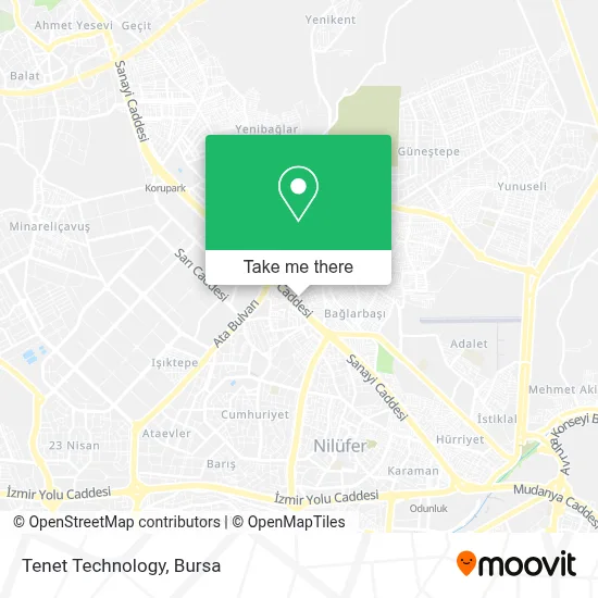 Tenet Technology map