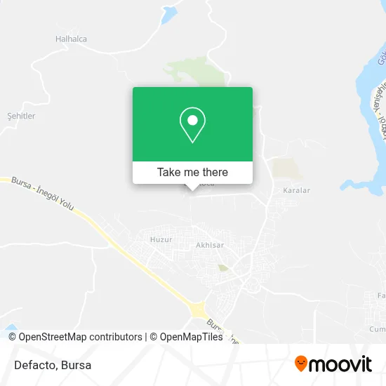 Defacto map
