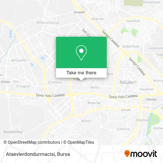 Ataevlerdondurmacisi map
