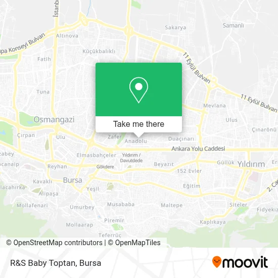 R&S Baby Toptan map