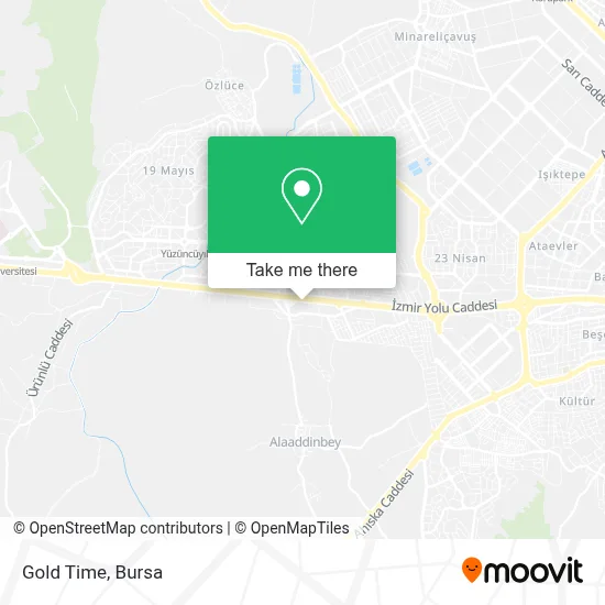 Gold Time map