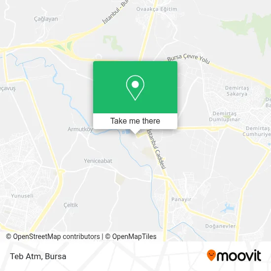 Teb Atm map