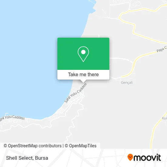 Shell Select map