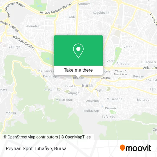 Reyhan Spot Tuhafiye map