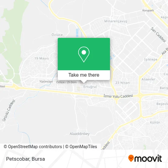 Petscobar map