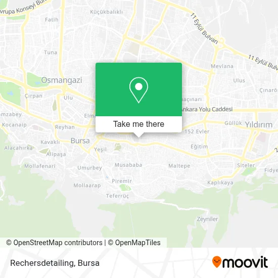 Rechersdetailing map