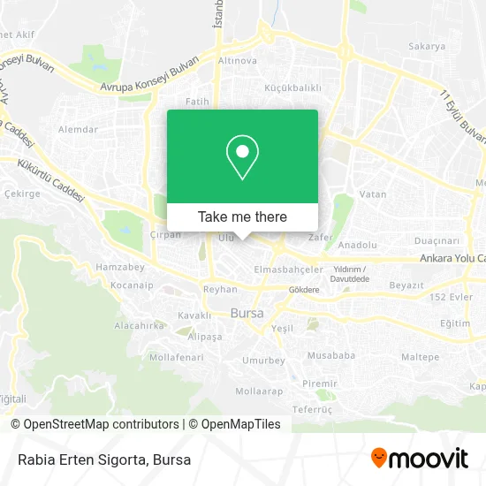 Rabia Erten Sigorta map