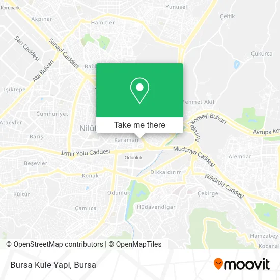 Bursa Kule Yapi map
