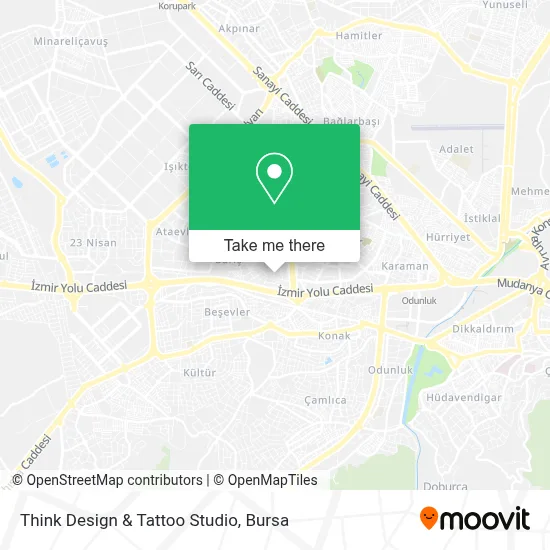 Think Design & Tattoo Studio map