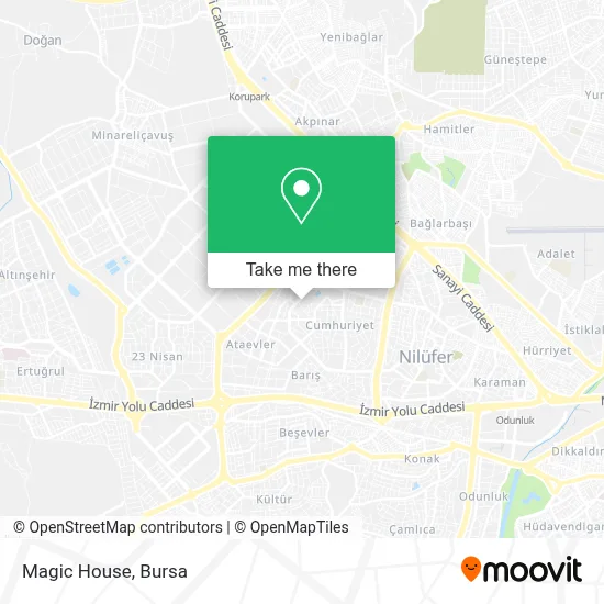 Magic House map
