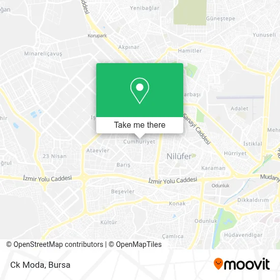 Ck Moda map