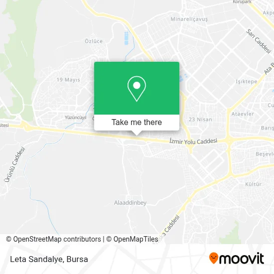 Leta Sandalye map