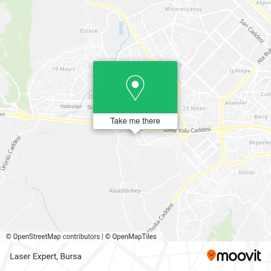 Laser Expert map