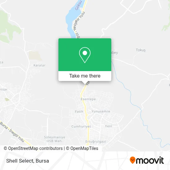 Shell Select map