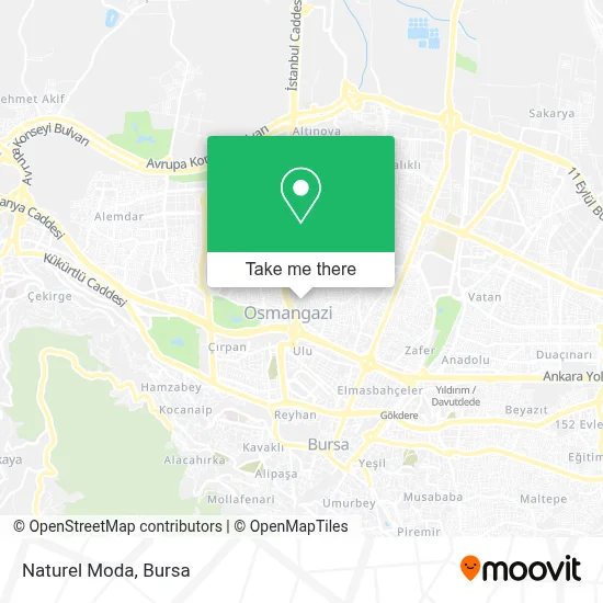 Naturel Moda map