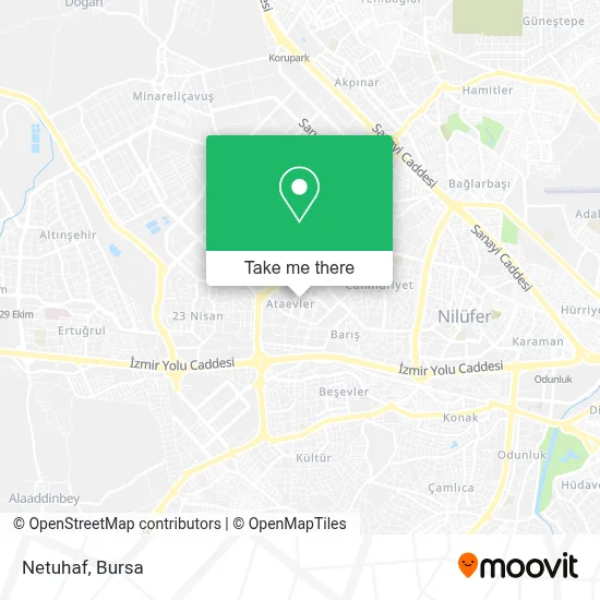 Netuhaf map