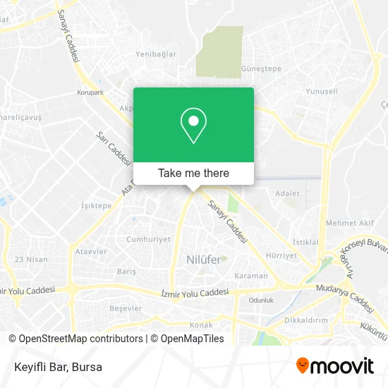 Keyifli Bar map