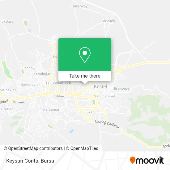 Keysan Conta map