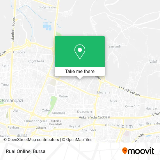 Rual Online map