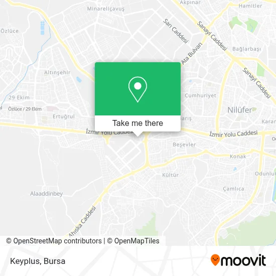 Keyplus map