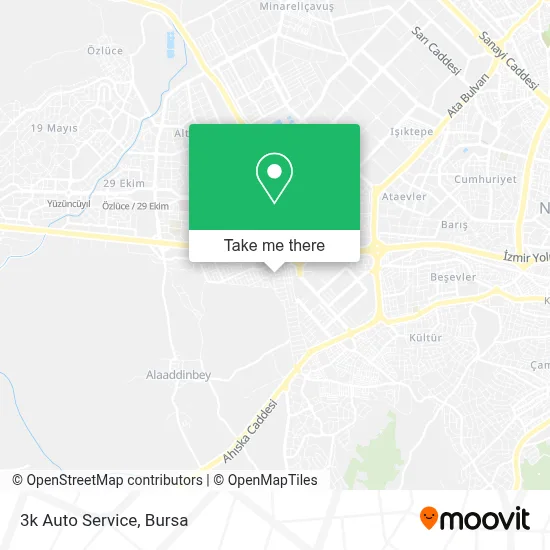 3k Auto Service map