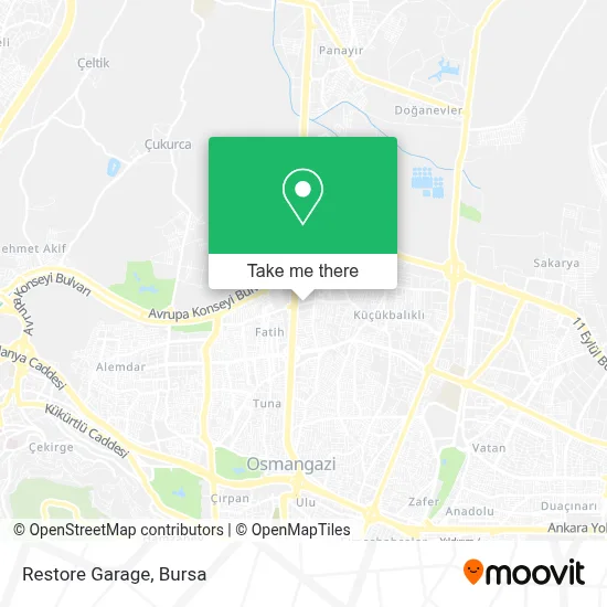 Restore Garage map