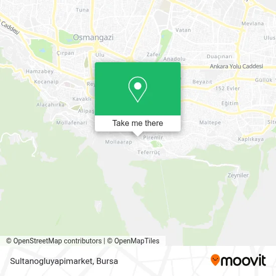 Sultanogluyapimarket map