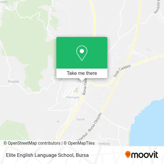 Elite English Language School map