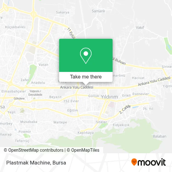 Plastmak Machine map