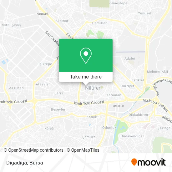 Digadiga map