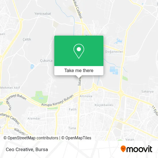 Ceo Creative map