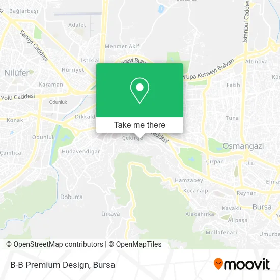 B-B Premium Design map