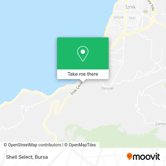 Shell Select map