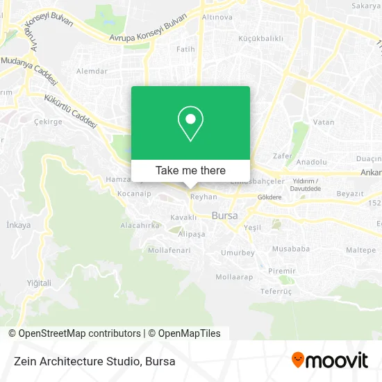 Zein Architecture Studio map