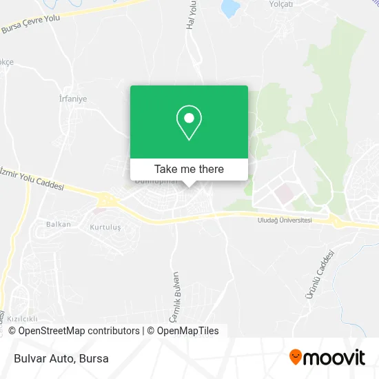Bulvar Auto map