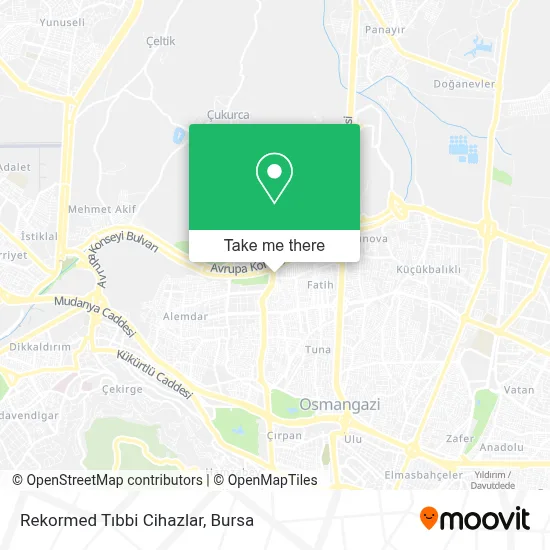 Rekormed Tıbbi Cihazlar map