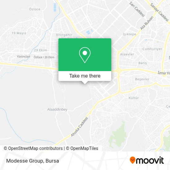 Modesse Group map